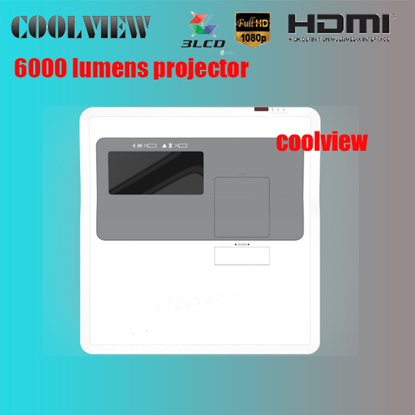 2k 6000 lumens 3LCD HLD UST projector