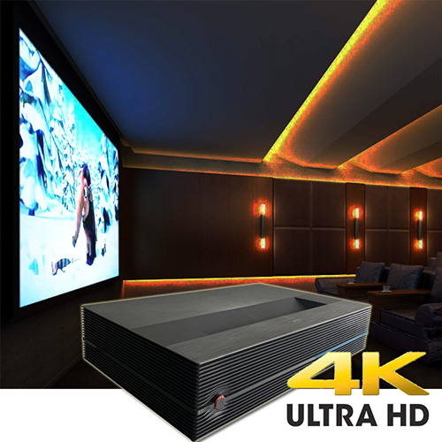 4K 4000 lumens Ultra Short Throw Laser Projector